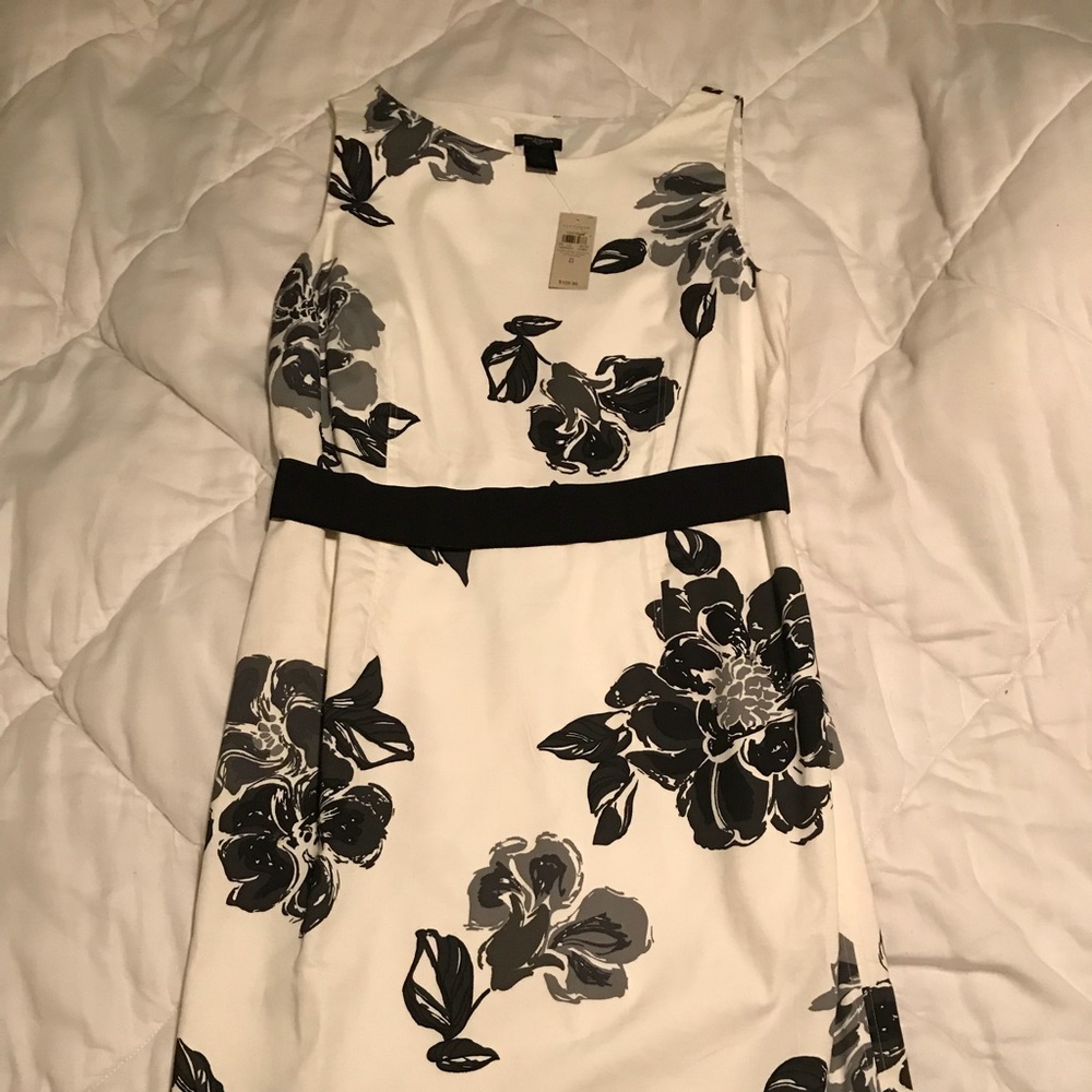 Black and white dress
